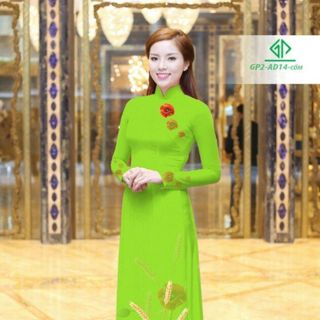 Vải áo dài thiết kế - AD-014-4