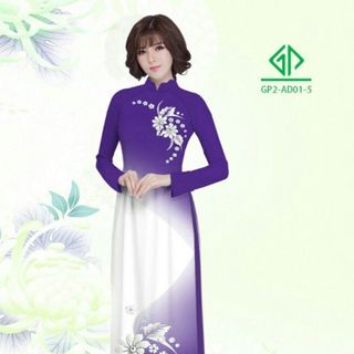 Vải áo dài thiết kế - AD-001-6