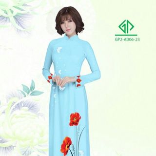 Vải áo dài thiết kế - AD-006-6