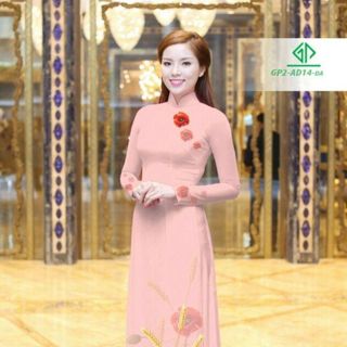 Vải áo dài thiết kế - AD-014-6