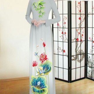 Vải áo dài thiết kế - AD-017-4