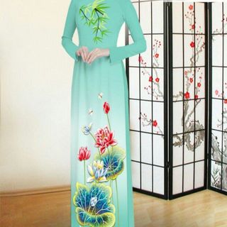 Vải áo dài thiết kế - AD-017-5