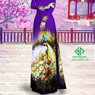 Vải áo dài thiết kế - AD-009-8