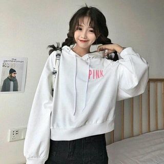 Áo hoodies pink
