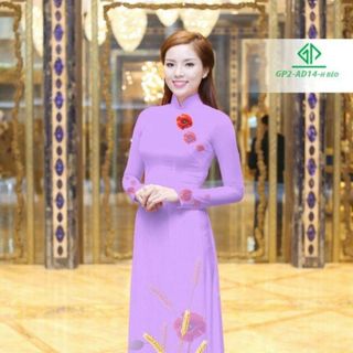 Vải áo dài thiết kế - AD-014-8