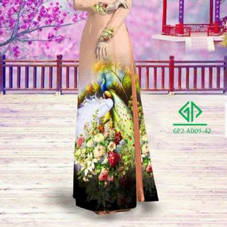 Vải áo dài thiết kế - AD-009-12
