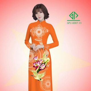 Vải áo dài thiết kế - AD-007-7