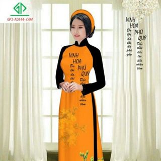 Vải áo dài thiết kế - 6-100-12