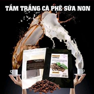 sữa tắm non và caphe