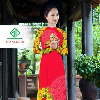 Vải áo dài thiết kế - 467-3