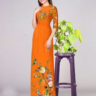 Vải áo dài thiết kế - 345-2