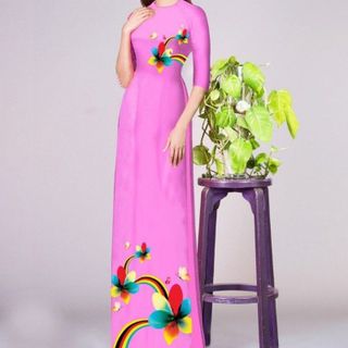 Vải áo dài thiết kế - 332-3