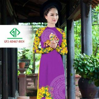 Vải áo dài thiết kế - 467-5