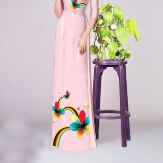 Vải áo dài thiết kế - 332-4