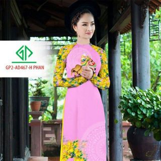 Vải áo dài thiết kế - 467-6