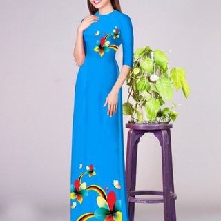 Vải áo dài thiết kế - 332-5