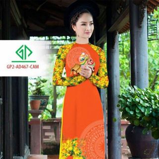 Vải áo dài thiết kế - 467-7