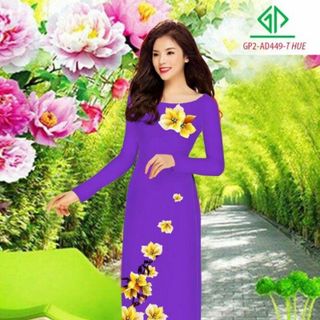 Vải áo dài thiết kế - 449-2