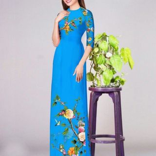 Vải áo dài thiết kế - 345-9