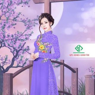 Vải áo dài thiết kế - 483-9