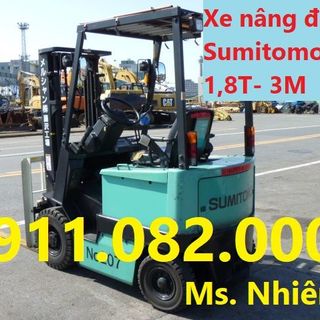 Xe nâng điện giá rẻ- xe nâng điện TMC Komatsu 15 tấn cao 4 mét giá rẻ