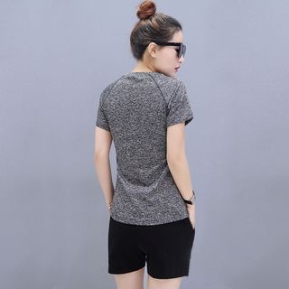 Bộ Short Thể Thao Xanh Số 8