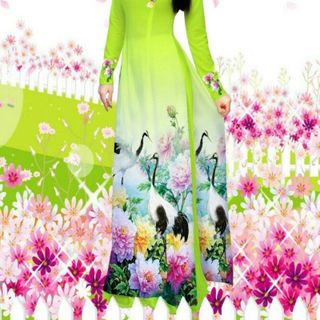 Vải áo dài thiết kế - 320-7