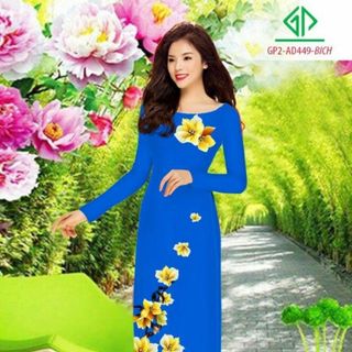 Vải áo dài thiết kế - 449-8