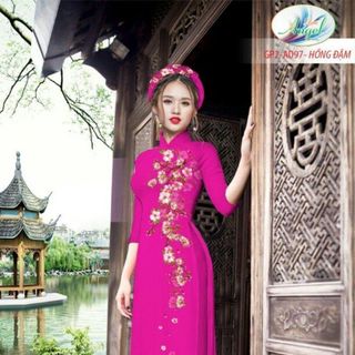Vải áo dài thiết kế - 97-6