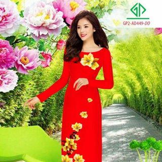 Vải áo dài thiết kế - 449-9