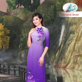 Vải áo dài thiết kế - 334-3