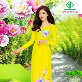 Vải áo dài thiết kế - 460-9