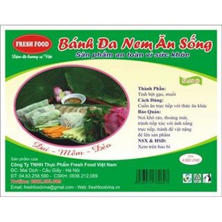 Bánh đa nem ăn sống giá sỉ