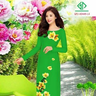 Vải áo dài thiết kế - 449-12