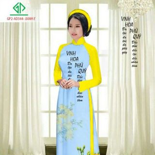 Vải áo dài thiết kế - 6-100-5