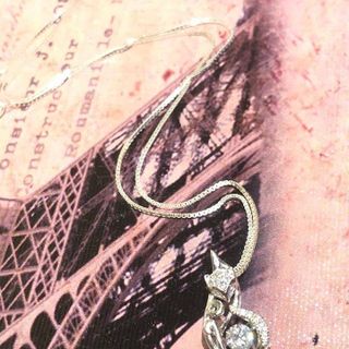 dây chuyền hồ ly bạc