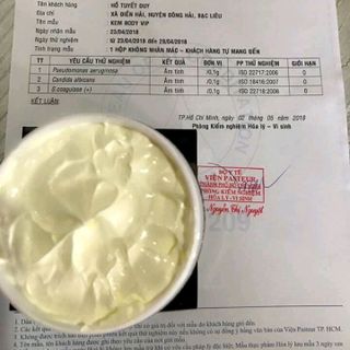 kem body Vip comestic hàng công ty