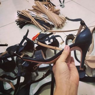 Sandal cao gót 9 cm