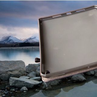 Bao da Ipad Pro 105 mẫu không túi 3 nếp gấp trước