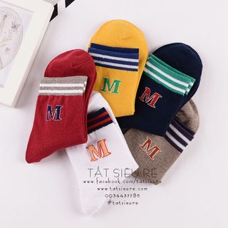 Tất Chữ M Cao Cổ