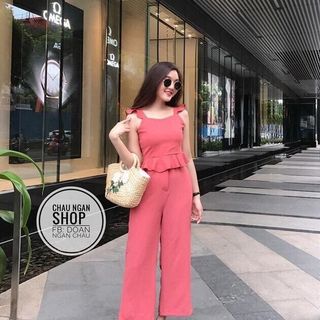 SET ÁO CÁNH TIÊN QUẦN ỐNG RỘNG