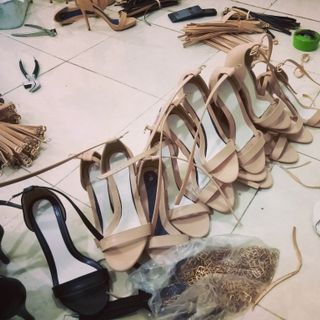 Sandal cao gót 9 cm