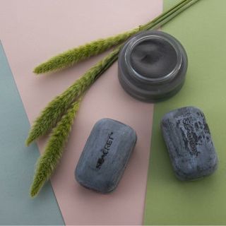 mudsoap seacret- soap bùn rửa mặt trị mụn