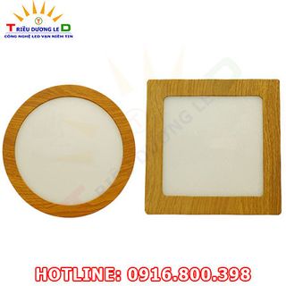 ĐÈN ỐP NỔI VÁN GỖ 12W TRIỀU DƯƠNG