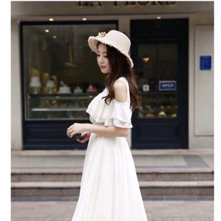ĐẦM MAXI HỞ VAI BÈO NGỰC