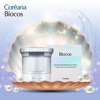 Biocos premium white Pearl tone up cream - kem làm trắng da chống lão hoá giá sỉ​ giá bán buôn