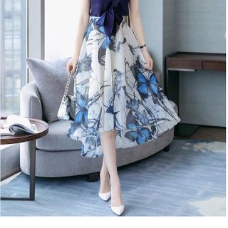 SET ÁO CỘT NƠ 2 KIỂU CHÂN VÁY