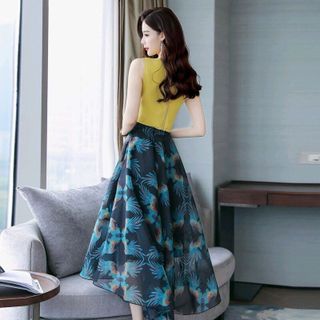 SET ÁO CỘT NƠ 2 KIỂU CHÂN VÁY