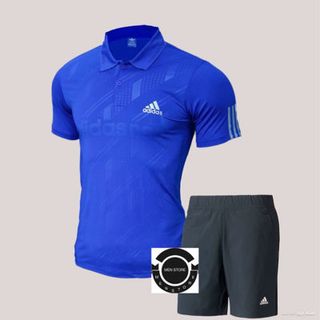 bộ thể thao cổ bẻ đục laze