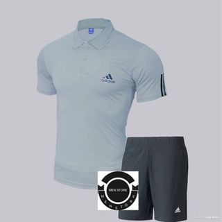 bộ thể thao cổ bẻ đục laze